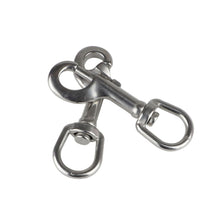 Load image into Gallery viewer, 1PC 65-120MM 304/316 Stainless Steel Diving Single-Head Hook 360° Rotation Quick Release Spring Buckle BCD Scuba Equipment Accessories

