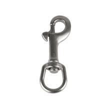 Load image into Gallery viewer, 1PC 65-120MM 304/316 Stainless Steel Diving Single-Head Hook 360° Rotation Quick Release Spring Buckle BCD Scuba Equipment Accessories
