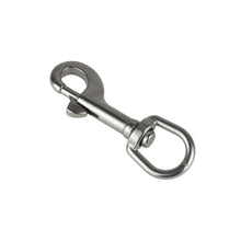 Load image into Gallery viewer, 1PC 65-120MM 304/316 Stainless Steel Diving Single-Head Hook 360° Rotation Quick Release Spring Buckle BCD Scuba Equipment Accessories
