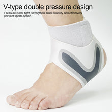 Load image into Gallery viewer, 1PC Open Ankle Support Anti-Sprain Joint Fixation Strap Thin Breathable Sports Pressure Strap For Dancing Jump Rope Basketball Running
