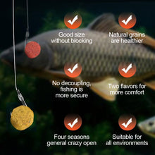 Load image into Gallery viewer, 1Bottle 38G Lazy Man Pellet Bait Fruity Aroma Fishy Aroma Wild Fishing Black Pit For Crucian Carp Black Carp

