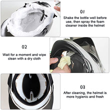 Load image into Gallery viewer, Motorcycle Helmet Disinfecting Foam Spray Helmet Dry Cleaner Sanitizer Deodorizer for Bike E-bike Helmets Gloves Braces
