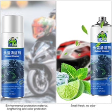 Load image into Gallery viewer, Motorcycle Helmet Disinfecting Foam Spray Helmet Dry Cleaner Sanitizer Deodorizer for Bike E-bike Helmets Gloves Braces

