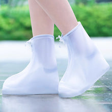 Load image into Gallery viewer, Silicone Waterproof Shoe Cover Unisex Shoes Protectors Rain Boots for Indoor Outdoor Rainy Reusable Quality Non-slip Shoe Cover
