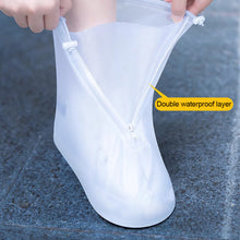 Load image into Gallery viewer, Silicone Waterproof Shoe Cover Unisex Shoes Protectors Rain Boots for Indoor Outdoor Rainy Reusable Quality Non-slip Shoe Cover
