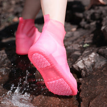 Load image into Gallery viewer, Reusable Non-slip Rain Boots Waterproof Shoe Covers Rain for Shoes Rainy Day Gear Silicone Dust Household Merchandises Home
