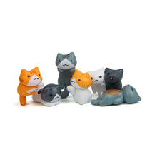 Load image into Gallery viewer, 6Pcs Cats for Car Dashboard Ornaments Gifts Car Center Console Decoration Auto Interior Accessories
