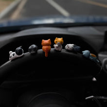 Load image into Gallery viewer, 6Pcs Cats for Car Dashboard Ornaments Gifts Car Center Console Decoration Auto Interior Accessories
