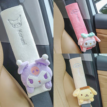 Load image into Gallery viewer, 1PC Universal Car Seat Belt Shoulder Cover Cartoon Car Safety Belt Kawaii Cinnamoroll Protective Cover Auto Accessories
