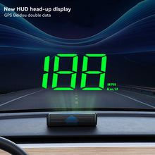 Load image into Gallery viewer, Car GPS Speedometer Head Display Digital HUD Speed Meter KMH MPH Dispaly Plug and Play for Vehicle Truck Motorcycle Auto Part Accessories
