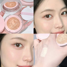 Load image into Gallery viewer, Lightweight Breathable Air Cushion Cream Moisturizing Brightening Skin Tone Concealer Oil-control Long-lasting Facial Foundation Cosmetics
