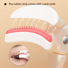 Load image into Gallery viewer, Wide-angle Comb Tooth Eyelash Curler Portable Natural Curling Long-lasting Shaping Eyelash Curler Auxiliary Makeup Tool
