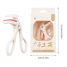 Load image into Gallery viewer, Wide-angle Comb Tooth Eyelash Curler Portable Natural Curling Long-lasting Shaping Eyelash Curler Auxiliary Makeup Tool
