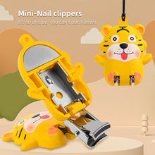 Load image into Gallery viewer, Creative Mini Foldable Cute Nail Clipper Portable Stainless Steel Nail Clipper Trimmer Durable Washable Manicure Tool
