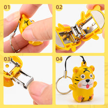 Load image into Gallery viewer, Creative Mini Foldable Cute Nail Clipper Portable Stainless Steel Nail Clipper Trimmer Durable Washable Manicure Tool
