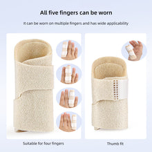 Load image into Gallery viewer, Finger Fixation Strap Self-adhesive Adjustable Finger Fixing Support Finger Protector Comfortable Breathable Finger Fixing Clamp
