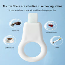 Load image into Gallery viewer, Tooth Cleaning Sponge Wipe Whiten Teeth Remove Tartar Micron Fiber Sponge Wipe Gentle Care Dental Cleaning Tool
