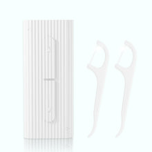 Load image into Gallery viewer, 10pcs/box Portable Automatic Floss Box Dental Floss Disposable High Tension Dental Floss Stick Convenient Tooth Cleaning Tool
