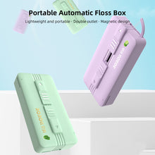 Load image into Gallery viewer, 10pcs/box Magnetic Sealed Box Dental Floss Double String High Tension Dental Floss Stick Disposable Tooth Cleaning Care Tool
