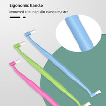 Load image into Gallery viewer, Double Head Single Bundle Orthodontic Toothbrush Interdental Cleaning Brush Portable Soft Bristles Tooth Cleaning Tool
