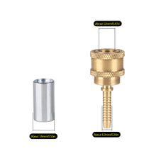 Load image into Gallery viewer, 2Pcs Car Washer Water Cleaning Hose Pipe Fitting Twist Connector High Pressure Washer Hose Insert Fittings

