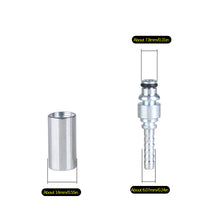Load image into Gallery viewer, 2Pcs Car Washer Water Cleaning Hose Pipe Fitting Twist Connector High Pressure Washer Hose Insert Fittings

