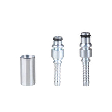 Load image into Gallery viewer, 2Pcs Car Washer Water Cleaning Hose Pipe Fitting Twist Connector High Pressure Washer Hose Insert Fittings
