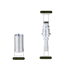 Load image into Gallery viewer, 2Pcs Car Washer Water Cleaning Hose Pipe Fitting Twist Connector High Pressure Washer Hose Insert Fittings

