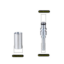 Load image into Gallery viewer, 2Pcs Car Washer Water Cleaning Hose Pipe Fitting Twist Connector High Pressure Washer Hose Insert Fittings
