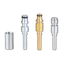Load image into Gallery viewer, 2Pcs Car Washer Water Cleaning Hose Pipe Fitting Twist Connector High Pressure Washer Hose Insert Fittings
