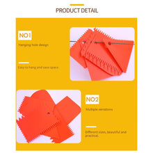 Load image into Gallery viewer, 6PCS/Set Pottery Plastic Scraper Tools Soft Clay Sculpture Carving Tool Professional Portable Carved Pottery Tool Sets DIY Polymer Clay Texture Scraper
