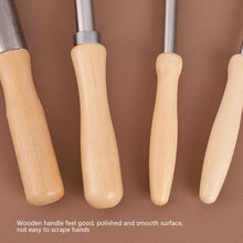 Load image into Gallery viewer, 4Pcs Pottery Hole Puncher Stainless Steel Clay Cutting Tools Carving Sculpture Modeling Cutter Polymer Punching Ceramic Tool

