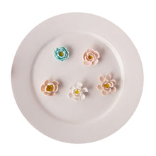 Load image into Gallery viewer, 3 Holes Mini Clay Cutter Flower Petal Leaves Polymer Pottery Cutting Earrings Mold Handmade Jewelry Making Tool Ceramic Sculpting Tool
