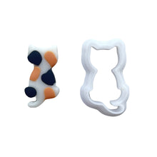 Load image into Gallery viewer, Halloween Series Mini Clay Cutter Mold Different Shaped Polymer Clay Molds Diy Ghost Bat Cat Earrings Jewelry Pendant Making Tools
