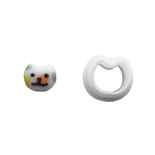 Load image into Gallery viewer, Halloween Series Mini Clay Cutter Mold Different Shaped Polymer Clay Molds Diy Ghost Bat Cat Earrings Jewelry Pendant Making Tools
