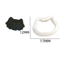 Load image into Gallery viewer, Halloween Series Mini Clay Cutter Mold Different Shaped Polymer Clay Molds Diy Ghost Bat Cat Earrings Jewelry Pendant Making Tools
