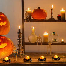 Load image into Gallery viewer, Halloween Spider Decoration Light LED Electronic Candle Lamp Spider Skull Night Light Halloween Party Decoration Supplies Horror Props
