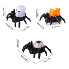 Load image into Gallery viewer, Halloween Spider Decoration Light LED Electronic Candle Lamp Spider Skull Night Light Halloween Party Decoration Supplies Horror Props

