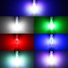 Load image into Gallery viewer, RGB T10 Car Signal Lamp Waterproof Heatproof Clearance Headlamps Reading Flashing COB LED Lamp License Plate Lights
