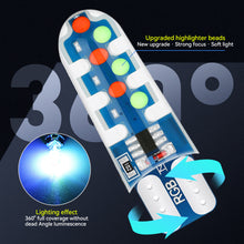 Load image into Gallery viewer, RGB T10 Car COB Signal Lamp Waterproof Heatproof Clearance Headlamps Reading Flashing Lamp License Plate Lights

