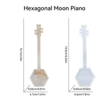 Load image into Gallery viewer, Silicone Bookmark Mold DIY Bookmark Mould For Resin Casting Including Feather Musical Instrument Pipa Shape
