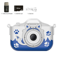 Load image into Gallery viewer, Kid Mini Digital Camera 1080P 2 Inch Rechargeable Video Camera Toys With 32G TF Card for Boys/Girls Christmas Birthday Gifts
