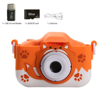 Load image into Gallery viewer, Kid Mini Digital Camera 1080P 2 Inch Rechargeable Video Camera Toys With 32G TF Card for Boys/Girls Christmas Birthday Gifts
