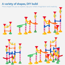 Load image into Gallery viewer, DIY Construction Marble Run Race Track Building Blocks Kids 3D Maze Ball Roll Toys Children Christmas Gift 50/93/109/113/133/232pcs Set
