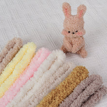 Load image into Gallery viewer, 1M Coral Fleece Pipe Kids DIY Creative Toys Chenille Sticks Cleaners Kindergarten Educational Handmade Material Christmas DIY Gift
