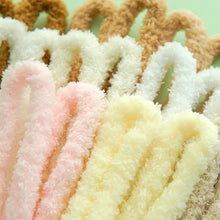 Load image into Gallery viewer, 1M Coral Fleece Pipe Kids DIY Creative Toys Chenille Sticks Cleaners Kindergarten Educational Handmade Material Christmas DIY Gift
