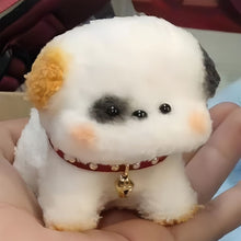 Load image into Gallery viewer, Non-Finished Coral Fleece Pipe DIY Material Kit Creative Toys Cute Dog Handmade Material for Kids Beginner Christmas Gift
