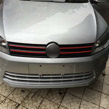 Load image into Gallery viewer, 5Pcs/Set Car Grille Grill Stickers Night Safety Reflective Warning Tape Stickers Decorative Stickers For Volkswagen Golf 6 7 Polo Accessories
