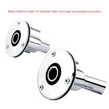 Load image into Gallery viewer, 22mm/24mm 316 Stainless Steel Marine Boat Accessories Thru Hull Exhaust Fitting Tube Pipe Socket Hardware Part Air Diesel Vent Heater For Car Truck
