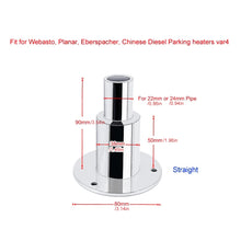 Load image into Gallery viewer, 22mm/24mm 316 Stainless Steel Marine Boat Accessories Thru Hull Exhaust Fitting Tube Pipe Socket Hardware Part Air Diesel Vent Heater For Car Truck
